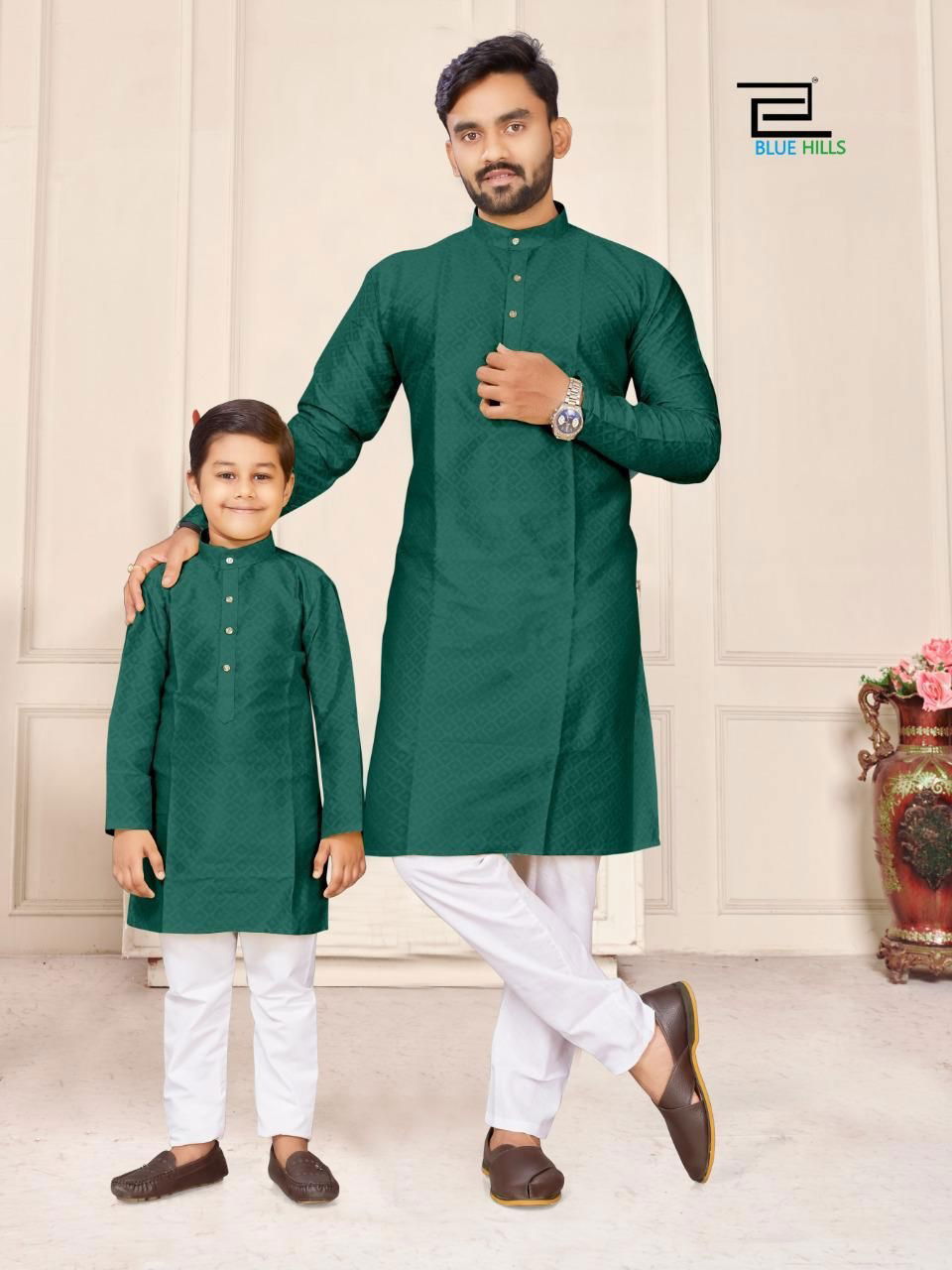 Blue Hills Kurta 3 Mens And Kids Kurta Pajama Catalog
